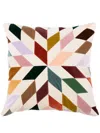 Christina Lundsteen Nova Velvet Cushion (50cm X 50cm) In Nude