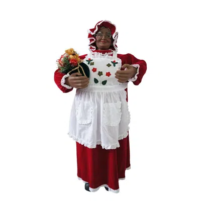 Christmas Time 36in Aa Mrs Claus In Baking Outfit, With Music