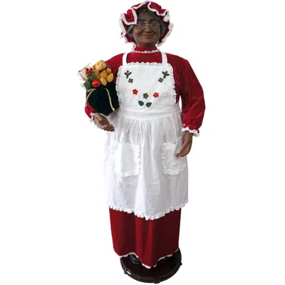 Christmas Time 58" Aa Mrs Clause In Baking Outfit (dancing/music)