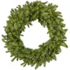 Christmas Time Ct 36" Greenland Pine Wreath, B/o Multi Color Led Lights