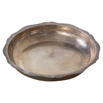 Pre-owned Christofle 1930s French Silver Bowl By  In Brown
