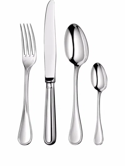 Christofle Malmaison 24-piece Silver-plated Flatware Set