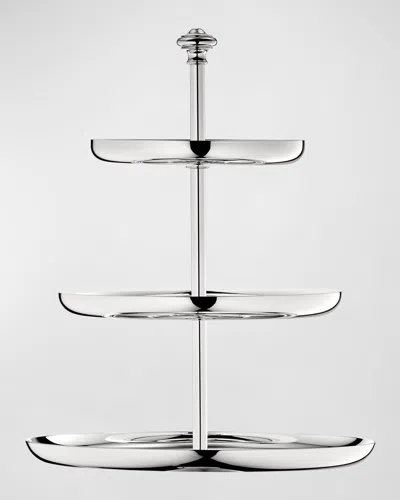 Christofle Albi 3-tier Pastry Stand