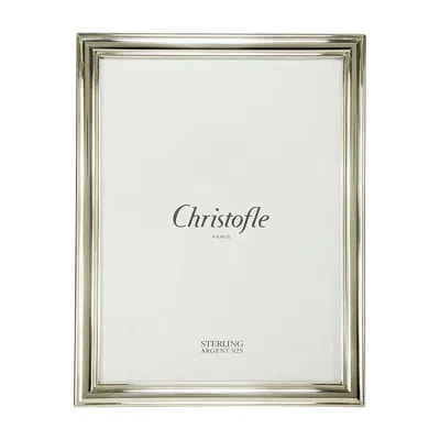 Christofle Albi 7 X 9 1/2 Inch Picture Frame 5256060 In Silver