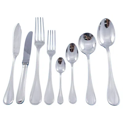 Pre-owned Christofle Albi By  France Silverplate Flatware Service For 12 Set 98 Pieces