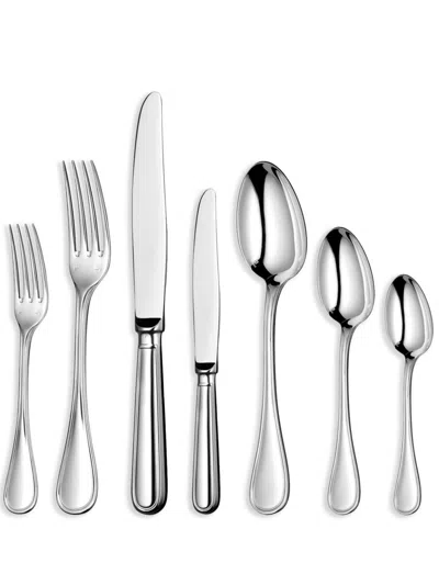 Christofle Albi 110-piece Flatware Set (12-person Setting) In Silber