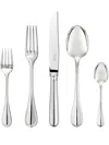 Christofle Albi 110-piece Flatware Set (12-person Setting) In Silber