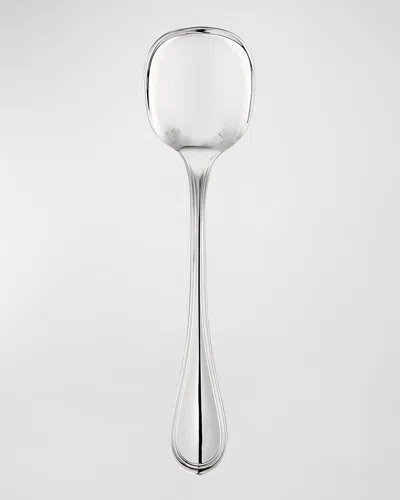 Christofle Albi Ice Cream Spoon In Metallic