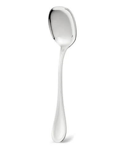 Christofle Albi Icecream Spoons (set Of Four) In Gray