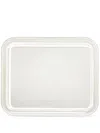Christofle Albi Rectangular Tray In 银色