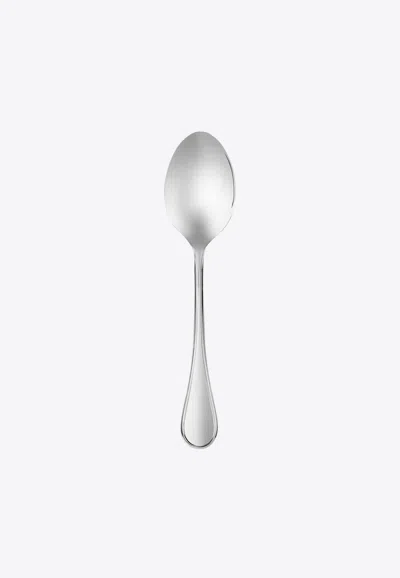 Christofle Albi Stainless Steel Espresso Spoon In Bordeaux
