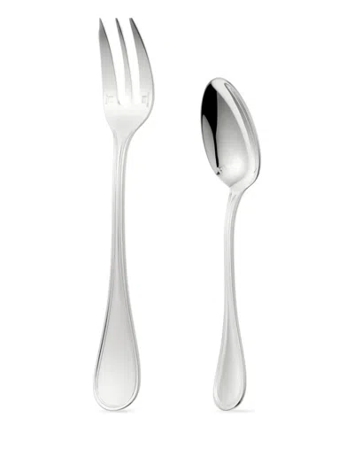 Christofle Albi Tea Time Duo (4-piece Set) In Gray