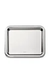 Christofle Albi Tray (20cm X 16cm) In Silver