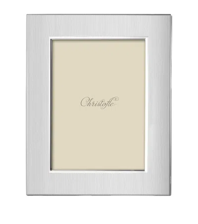 Christofle America Photo Frame In Animal Print