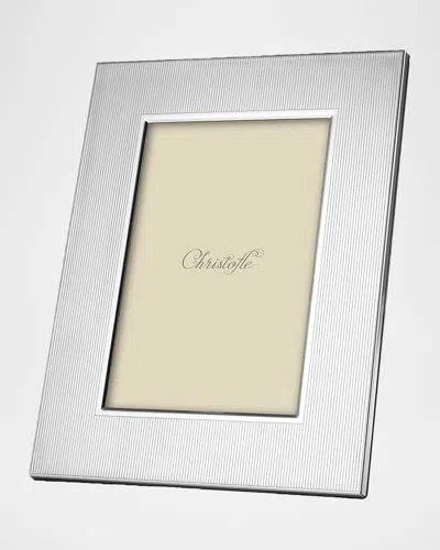 Christofle America Stainless Steel Frame, 4" X 6" In Silver