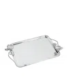 Christofle Anemone Tray In Silver