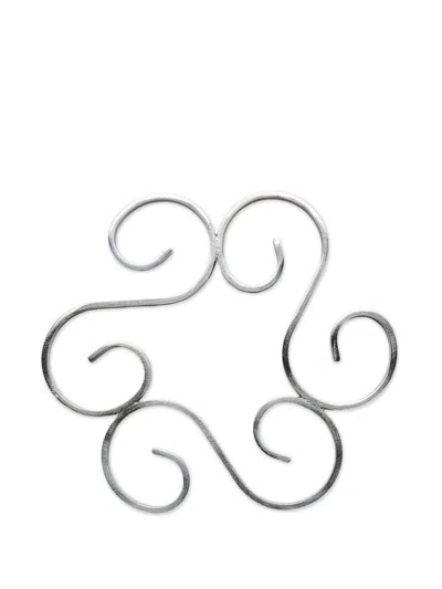 Christofle Arabesque Gallia Decorative Carafe Coaster (15cm) In Silver
