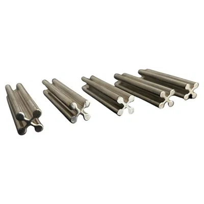 Pre-owned Christofle Art Deco Silver Plated Knife Holders Set Of Nine, Circa 1930s
