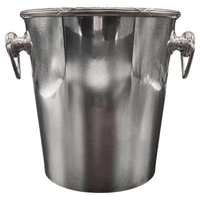 Pre-owned Christofle Art Deco Silver Plated Metal Champagne Bucket