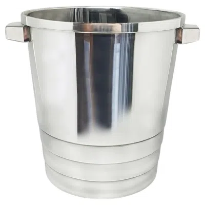 Pre-owned Christofle Art Deco Silver-plated Champagne Ice Bucket By Luc Lanel For