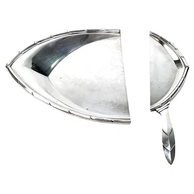 Pre-owned Christofle Art Deco Table Dustpan By  Gallia Silver Plated, 1920