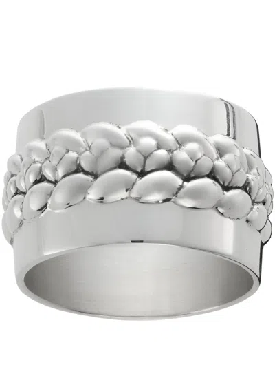 Christofle Babylone Silver-plated Napkin Ring In 银色