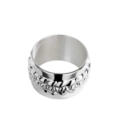 Christofle Babylone Silver-plated Napkin Ring