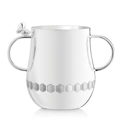 Christofle Beebee Baby Cup In Silver