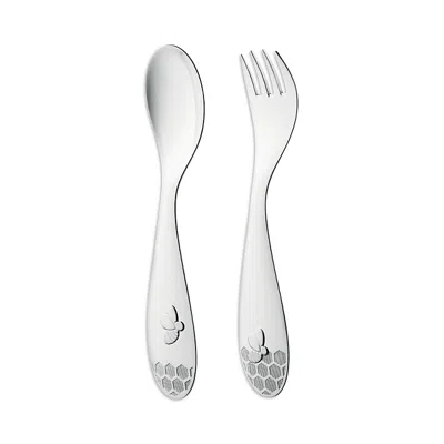 Christofle Beebee Baby Silverplated Flatware Set