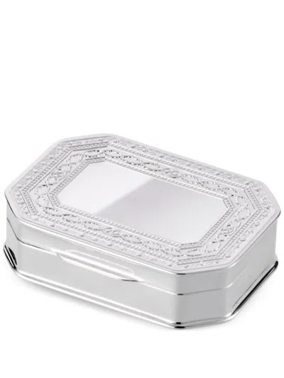 Christofle Bonbonni�re Trinket Box (5.7cm X 1.5cm) In Silber