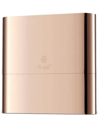 Christofle Concorde Variations Case In Gold