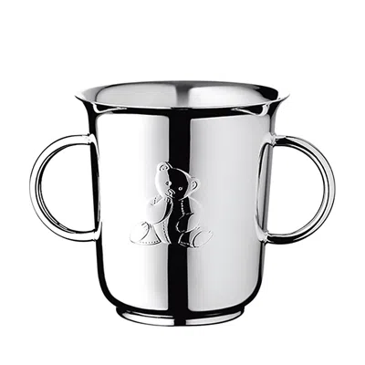 Christofle Charlie Bear Cup In Silver