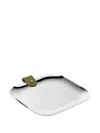 Christofle Club Square Serving Tray In Silber