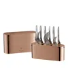 Christofle Concorde Flatware Case In Brown