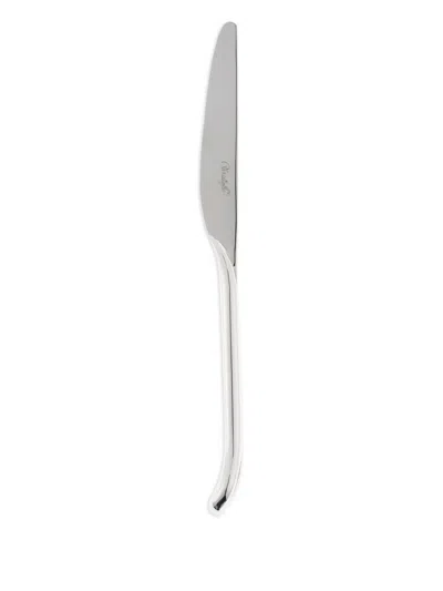 Christofle Curved-handle Dinner Knife In Silver