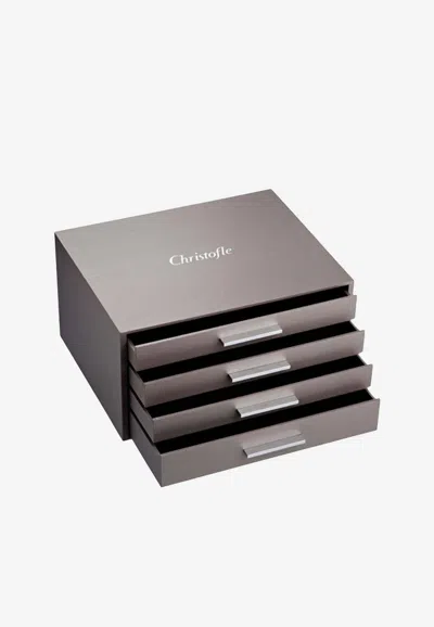 Christofle Empty Imperial Storage Chest In Silver