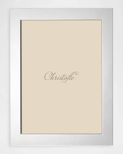 Christofle Fables Stainless Steel 5" X 7" Frame In Gray