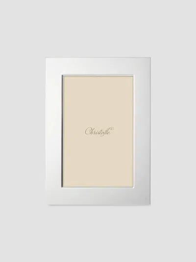 Christofle Fidelio 4" X 6" Frame In Fidelo