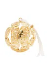 Christofle Geometric-pattern Bauble In Gold