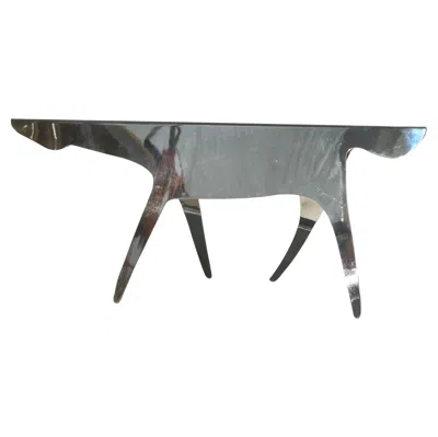 Pre-owned Christofle Gio Ponti Horse Silver Sculpture With Lino Sabattini For