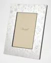 Christofle Jardin D'eden Silver-plated Picture Frame, 4" X 6" In Silver