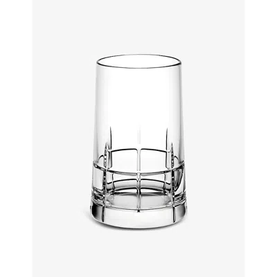 Christofle Graphik Crystal-glass Vodka Glasses Set Of Four In Transparent