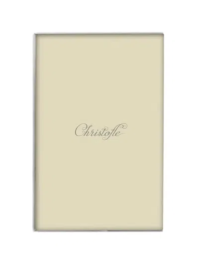 Christofle Graphik Engraved Picture Frame In Neutral