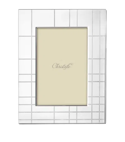 Christofle Graphik Photo Frame In Multi