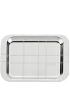 Christofle Silver-plated Graphik Tray In Silver