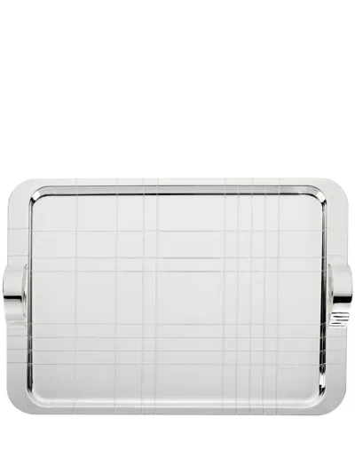 CHRISTOFLE GRAPHIK RECTANGULAR TRAY (45CM X 32CM)