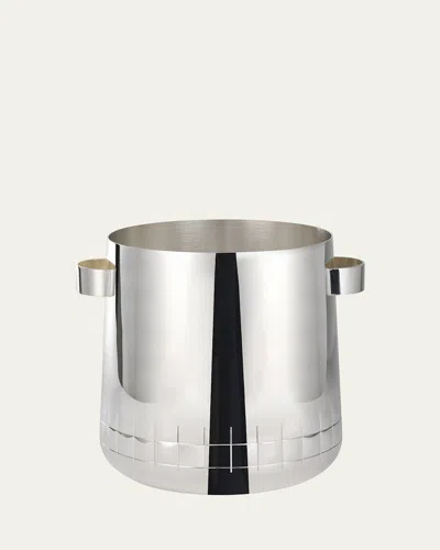 CHRISTOFLE GRAPHIK SILVER-PLATED CHAMPAGNE COOLER