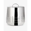 Christofle Silver-plated Graphik Insulated Ice Bucket
