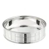 Christofle Graphik Wine Bottle Coaster In Silver
