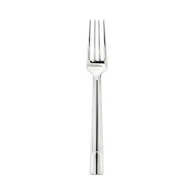 Christofle Hudson Stainless Steel Serving Fork In Silver
